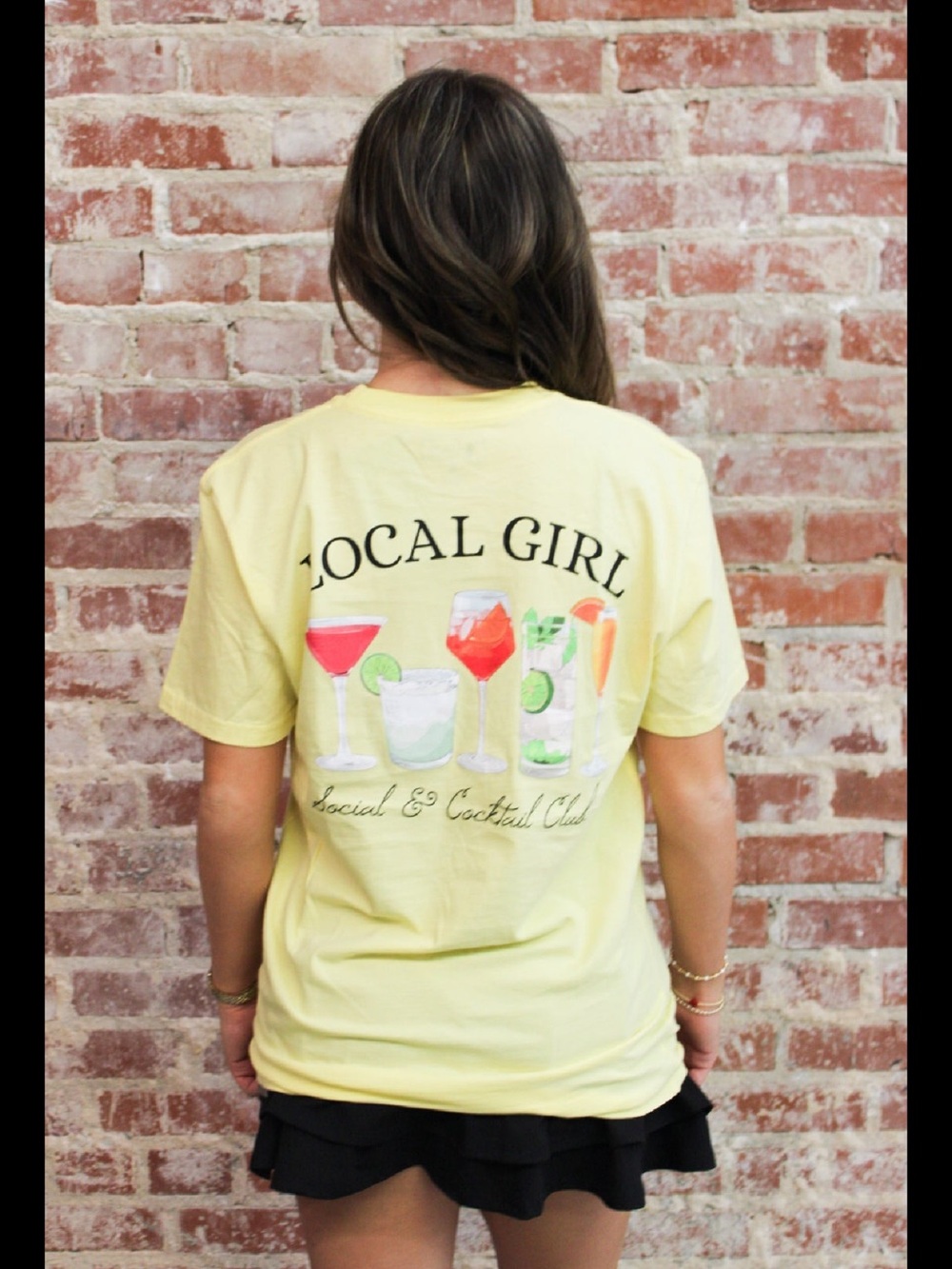 Local Girl Women's Social & Cocktail Club Short-Sleeve Tee